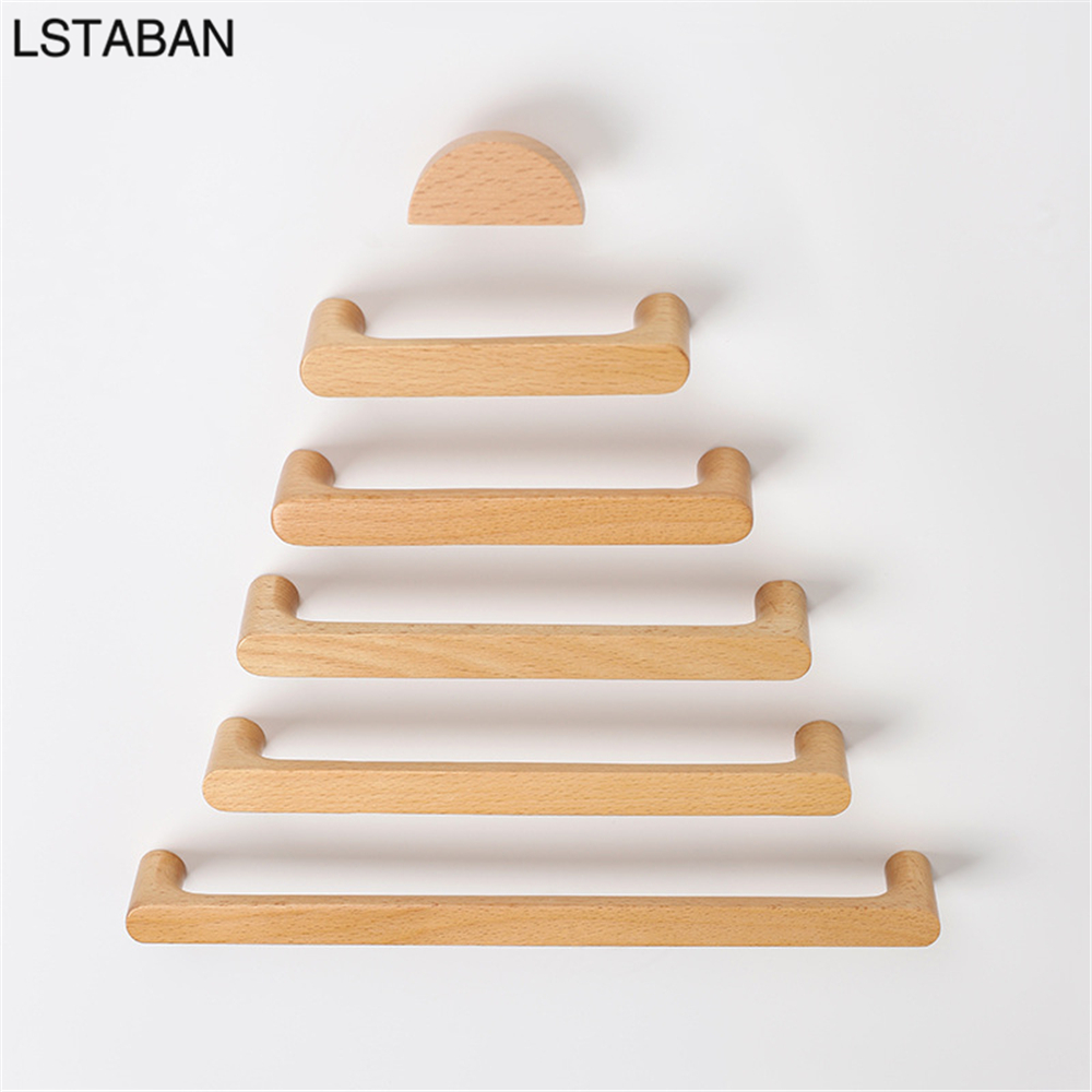 北欧風木製キャビネットハンドル 無垢材家具 キッチンドアハン - Furniture Hardware China のレビューと価格