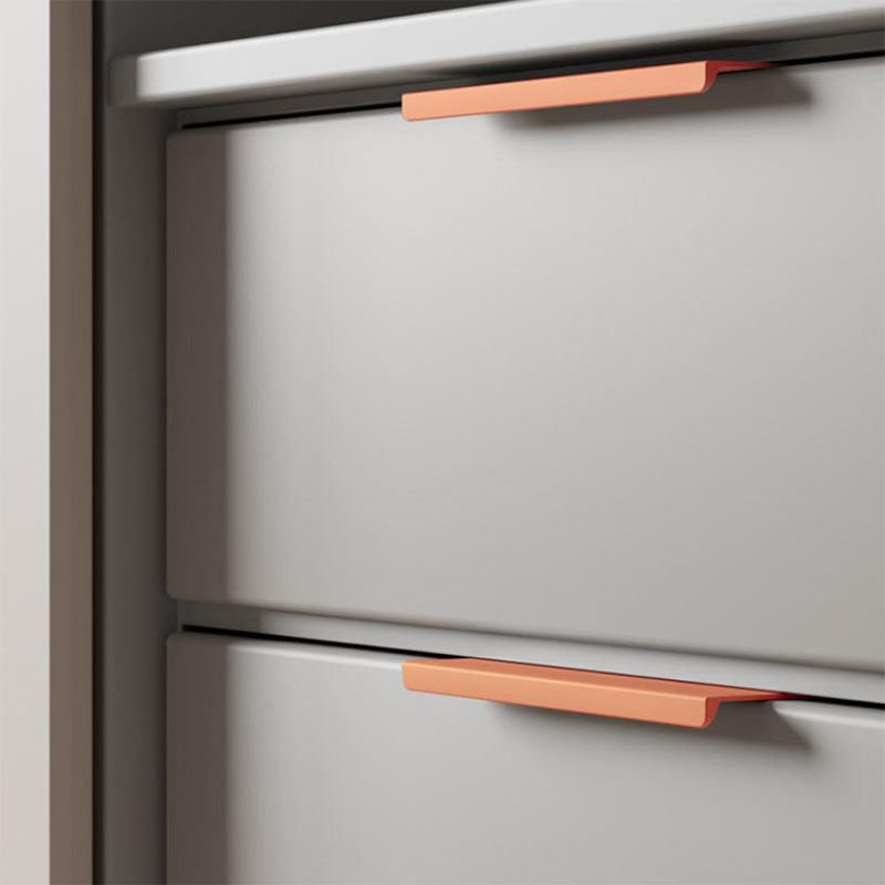 ワードローブのドアのためのミニマリストの目に見えないハンドル - Furniture Hardware China のレビューと価格