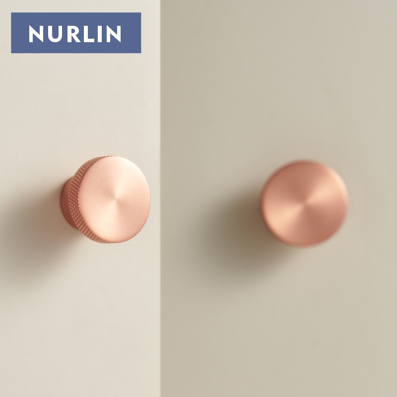 ヌルリン ローズシャンパンゴールド ブラッシュドブラス アン - Drawer Pull Gold のレビューと価格