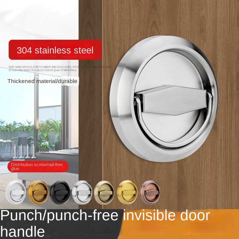ステンレス鋼の隠しキャビネットノブとハンドルラウンド凹型食器 - Furniture Hardware China のレビューと価格