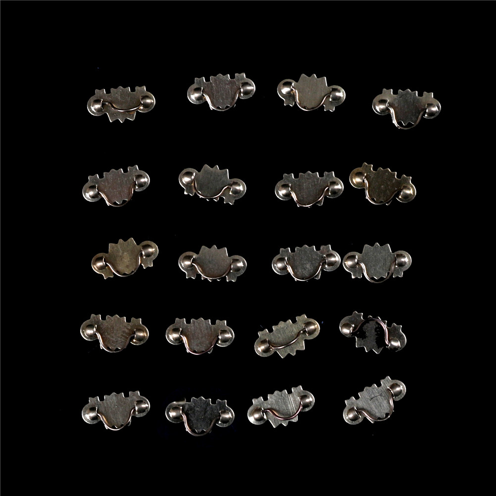 20 個ドールハウスミニチュア 1:12 スケールゴールド真 - Drawer Pull Gold のレビューと価格