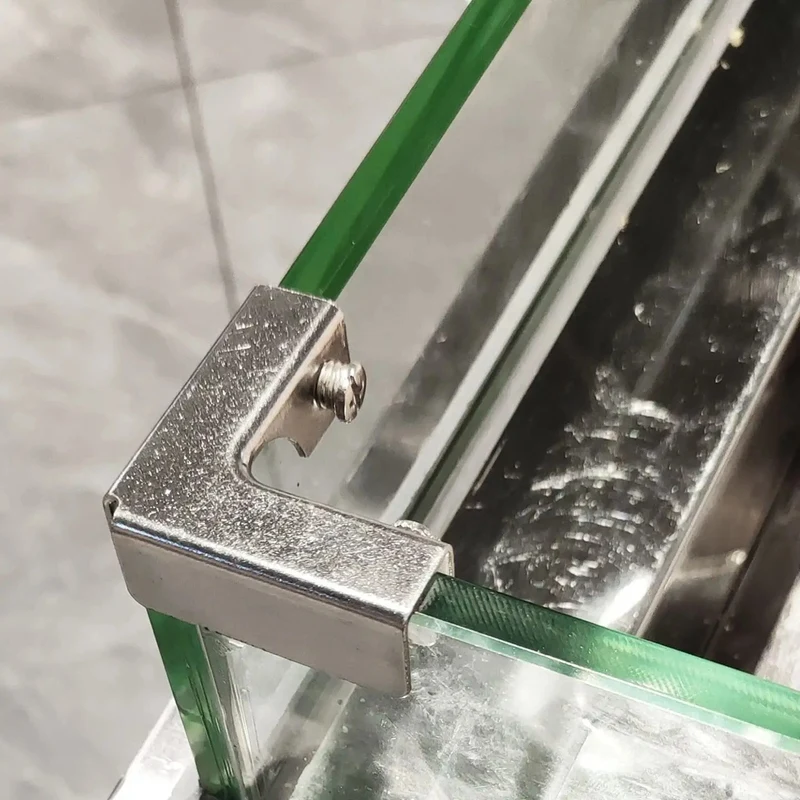 4 個 L 型ガラス固定クリップ 2 ウェイガラスコネクタ  - Furniture Hardware Types のレビューと価格