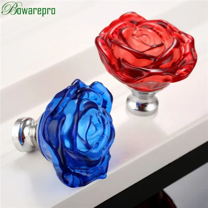 Bowarepro 50 ミリメートルクリスタルガラスハンド - Furniture Hardware China のレビューと価格