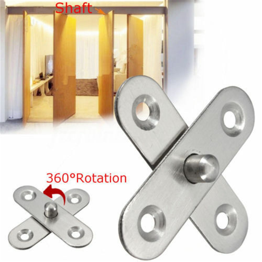 ステンレス鋼の折りたたみ式ドアヒンジ,360度回転,隠しハー - Furniture Hardware Types のレビューと価格