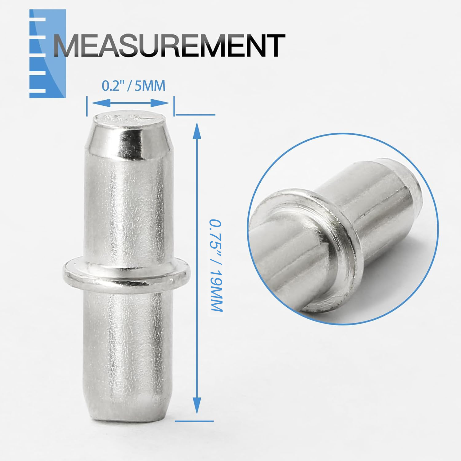 20/60 個ブラケット棚サポートピンペグスタッド鉄 5 ミ - Shelf Peg Support のレビューと価格