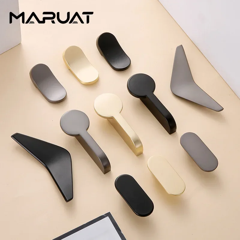 亜鉛合金シングルホールクローゼットドアハンドル、モダン家具プ - Drawer Pull Gold のレビューと価格