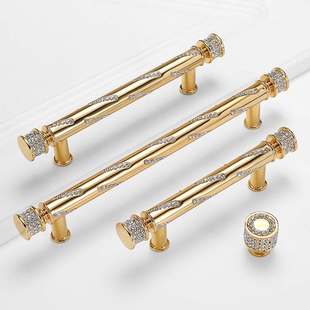 デラックスゴールドライトキャビネットハンドル,引き出しハンド - Drawer Pull Gold のレビューと価格