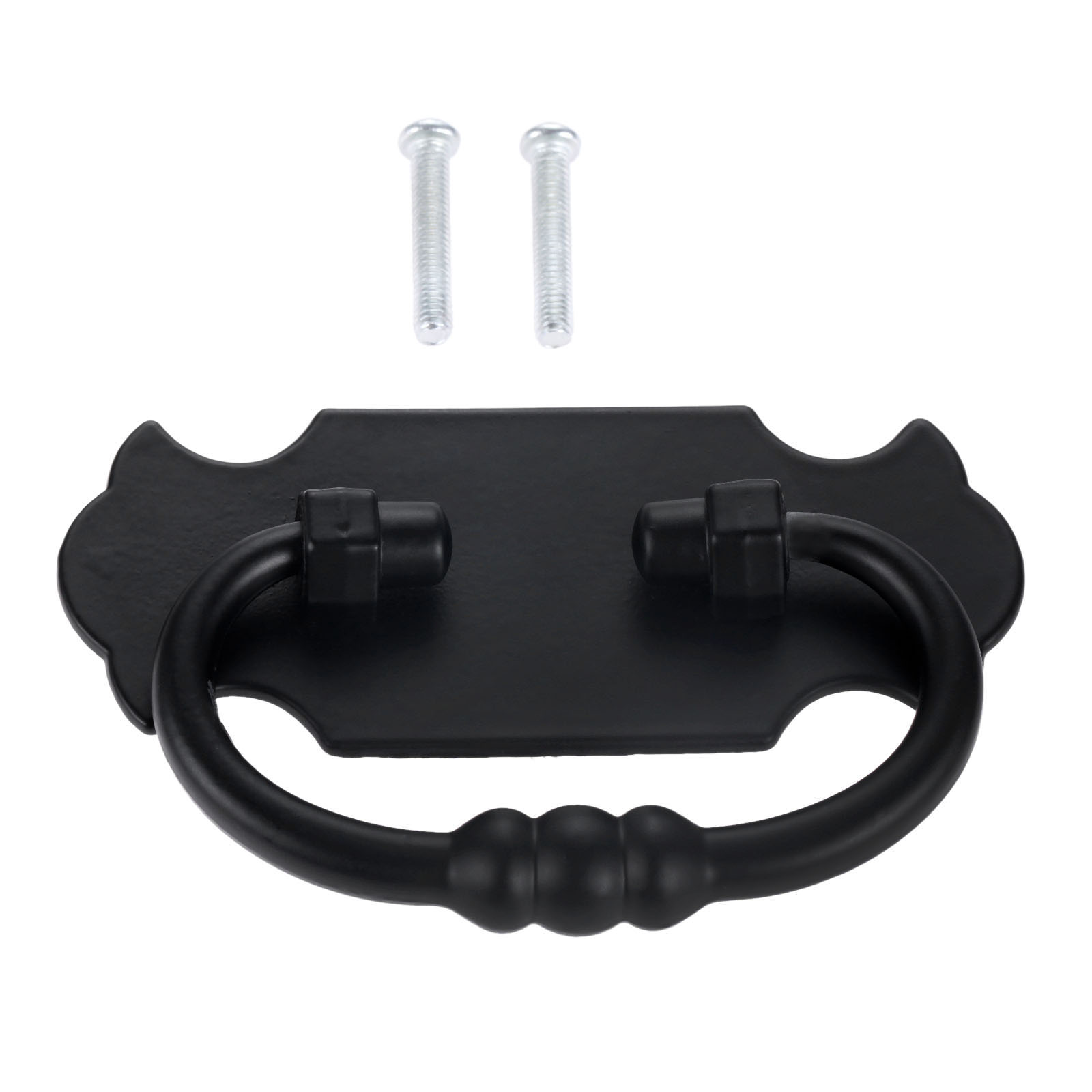 黒の亜鉛合金プル,1ピース,88x56mm,引き出しまたはド - Vintage Furniture Hardware Pulls のレビューと価格