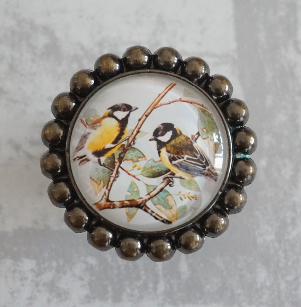 Two Birds--引き出しノブ ヴィンテージキャビネット - Vintage Furniture Hardware Pulls のレビューと価格